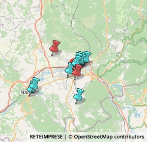 Mappa Viale Alessandro Manzoni, 05100 Terni TR, Italia (4.05)