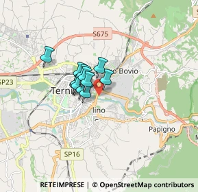 Mappa Viale Centurini, 05100 Terni TR, Italia (0.9675)