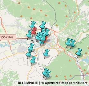 Mappa Viale Centurini, 05100 Terni TR, Italia (3.126)