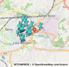 Mappa Viale Centurini, 05100 Terni TR, Italia (0.774)