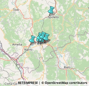 Mappa Viale Centurini, 05100 Terni TR, Italia (25.47231)