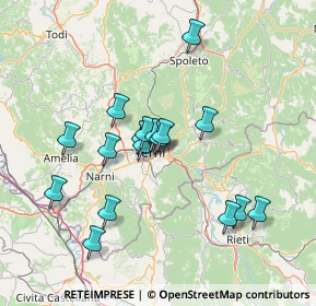 Mappa Viale Centurini, 05100 Terni TR, Italia (13.41647)