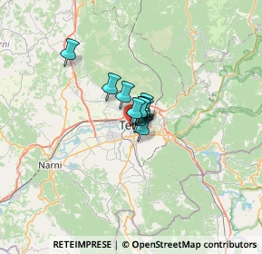Mappa Viale dello Stadio, 05100 Terni TR, Italia (2.31455)