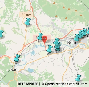 Mappa SS3bis, 05100 Terni TR, Italia (5.40933)