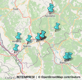 Mappa Largo P. Manni, 05100 Terni TR, Italia (14.92)