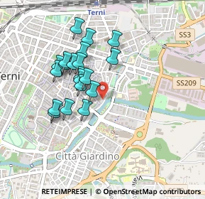 Mappa Largo P. Manni, 05100 Terni TR, Italia (0.403)