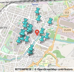 Mappa Largo P. Manni, 05100 Terni TR, Italia (0.39)