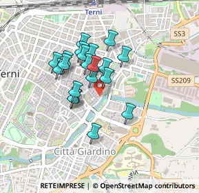 Mappa Largo P. Manni, 05100 Terni TR, Italia (0.3495)