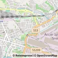 Map Terni