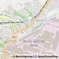 Hartă Terni