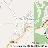 Karte Valentano