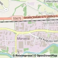 Kaart Terni