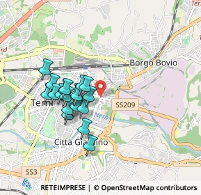 Mappa Via Raggio Vecchio, 05100 Terni TR, Italia (0.794)