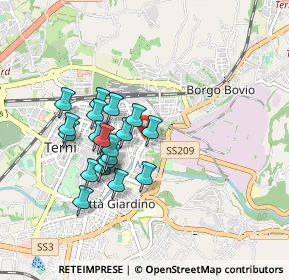 Mappa Via Raggio Vecchio, 05100 Terni TR, Italia (0.789)