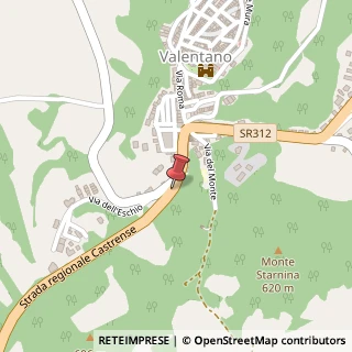 Mappa Strada Statale 312, Km30.200, 01018 Valentano, Viterbo (Lazio)