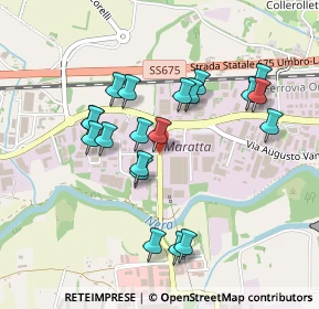 Mappa Via Flagello, 05100 Terni TR, Italia (0.4525)