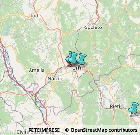 Mappa Via Flagello, 05100 Terni TR, Italia (47.26125)