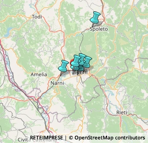 Mappa Via Flagello, 05100 Terni TR, Italia (21.35083)