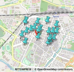 Mappa Largo Filippo Micheli, 05100 Terni TR, Italia (0.3425)