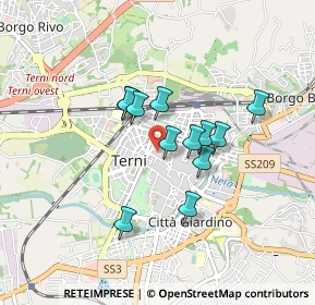 Mappa Largo Filippo Micheli, 05100 Terni TR, Italia (0.67)