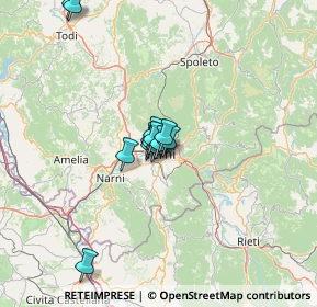 Mappa Via Umberto Pettini, 05100 Terni TR, Italia (9.51231)