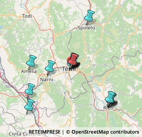 Mappa Piazza Corona, 05100 Terni TR, Italia (13.70647)