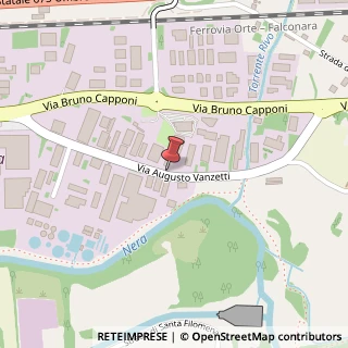 Mappa Via Augusto Vanzetti, 38, 05100 Terni, Terni (Umbria)