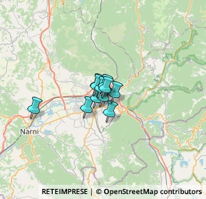 Mappa Via Alceste Campriani, 05100 Terni TR, Italia (2.66545)