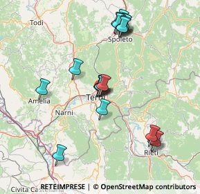 Mappa Via Alceste Campriani, 05100 Terni TR, Italia (16.09632)