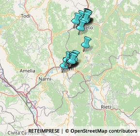 Mappa Via Alceste Campriani, 05100 Terni TR, Italia (12.0595)