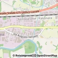 Map Terni