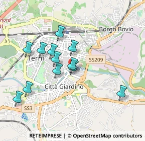 Mappa Viale Luigi Campofregoso, 05100 Terni TR, Italia (0.8925)