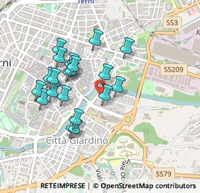 Mappa Viale Luigi Campofregoso, 05100 Terni TR, Italia (0.432)