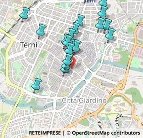 Mappa Vico dei Tintori, 05100 Terni TR, Italia (0.4865)