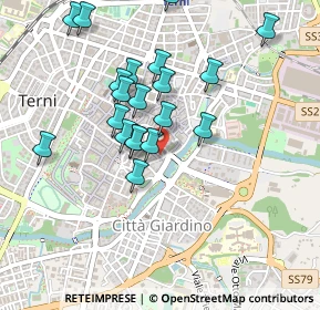 Mappa Via del Serpente, 05100 Terni TR, Italia (0.4515)