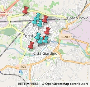 Mappa Via del Serpente, 05100 Terni TR, Italia (0.66)