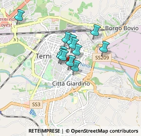 Mappa Via del Serpente, 05100 Terni TR, Italia (0.6)