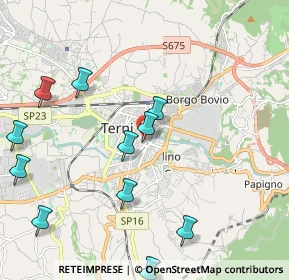 Mappa Via del Serpente, 05100 Terni TR, Italia (2.53455)