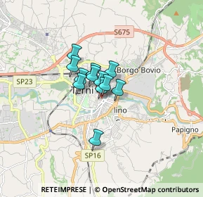 Mappa Via del Serpente, 05100 Terni TR, Italia (0.87333)