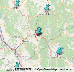 Mappa Via Carducci, 05100 Terni TR, Italia (25.22636)