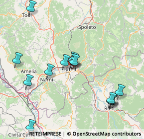 Mappa Via Lucio Libertini, 05100 Terni TR, Italia (17.89385)