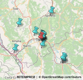 Mappa Via Lucio Libertini, 05100 Terni TR, Italia (9.9275)