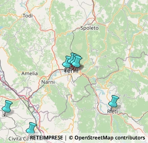 Mappa Via Lucio Libertini, 05100 Terni TR, Italia (35.53933)