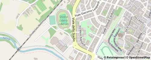 Mappa Terni