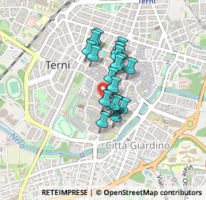 Mappa Via Tre Colonne, 05100 Terni TR, Italia (0.2885)