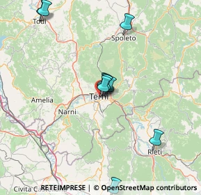 Mappa Via Tre Colonne, 05100 Terni TR, Italia (16.39)