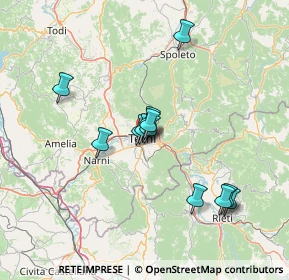 Mappa Via Tre Colonne, 05100 Terni TR, Italia (12.74333)