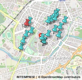 Mappa Via del Teatro Romano, 05100 Terni TR, Italia (0.4185)