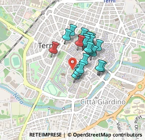 Mappa Via del Teatro Romano, 05100 Terni TR, Italia (0.305)