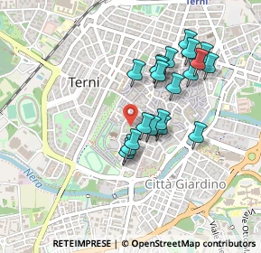 Mappa Via del Teatro Romano, 05100 Terni TR, Italia (0.4115)